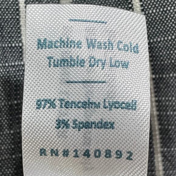 Marine Layer Gray & White Striped Allison Pants Small - Picture 4 of 4